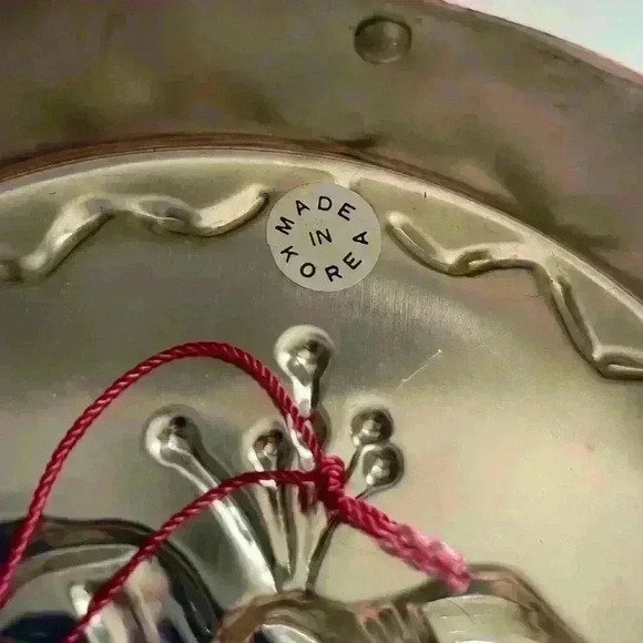 New Smythe & Cook Solid Copper Flowers Cookware Original Tags 10" - Picture 3 of 8